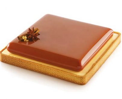 Set TARTE RING SQUER 200x200mm/kalup 170 x 170mm + prsten