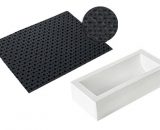 Silikonski kalup set BUCHE POIS04 250x90 H70mm