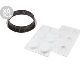 Set TARTE RING ROUND fi80/kalup fi67mm 6 prstenova