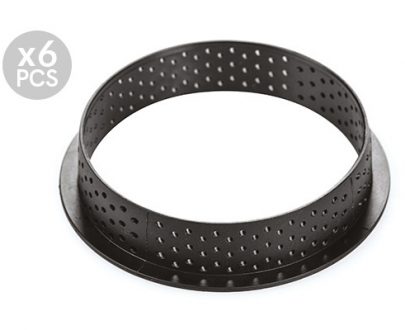 Set TARTE MONTBLANC fi80mm/kalup + 6 prstenova