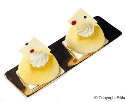 Slikonski kalup SF010 SMALL SAVARINS fi41 x H12mm