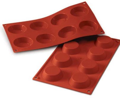 Silikonski kalup TARTLETS Ø60 h 17 mm-Ø 2.36 h