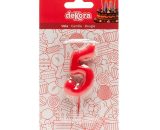 Rođendanska svječica COMIC 5,5x3cm br.5