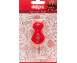 Rođendanska svječica COMIC 5,5x3cm br.8