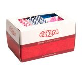 Rođendanske svjećice roze/plave sa bazom 100/1