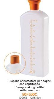 Boca sa menzurom za špricanje i zaštitnim čepom 1L