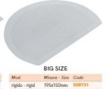 Strugač polukružni čvrsti 195x150mm