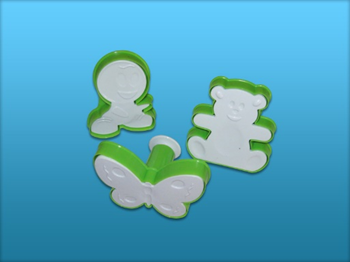 Modla za kolačiće 3/1 Medo-Pile-Leptir