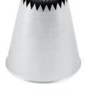 Nastavak BOCCHETTA veliki inox gornji fi55, visina 60, donji fi31