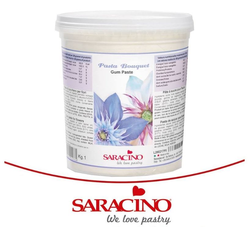 Saracino BOUQUET PASTE 1kg (gum pasta) Saracino BOUQUET PASTE 1kg (gum pasta)