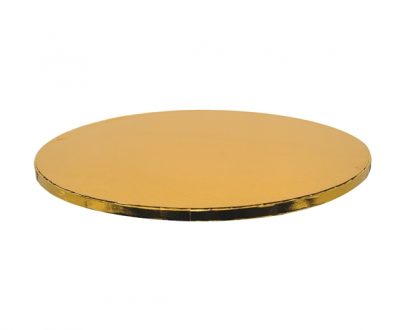 Cake board zlatni fi 20cm x10mm