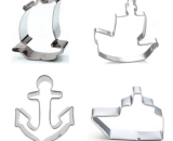 Set metalnih izrezivača brod 4/1