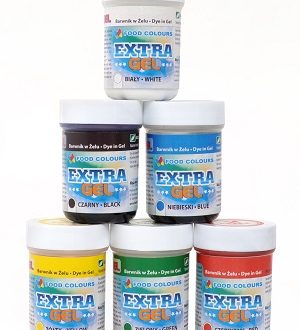 Jestiva boja u gelu Extra crna 35g