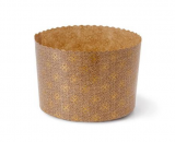 Set za pannetone(kalup za pećenje + prozirna vrećica sa kopčom) fi17cm x h12,5cm