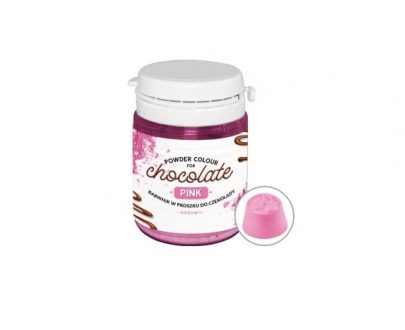 Boja u prahu za čokoladu 20g roza