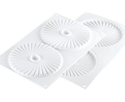 Silikonski kalup PLISSE 100 - h10mm, Ø140mm