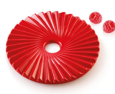 Silikonski kalup PLISSE 100 - h10mm, Ø140mm