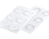 Silikonski kalup PLISSE 23 - h8mm, Ø75mm