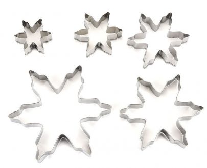 Set metalnih izrezivača pahulja 5/1