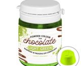 Boja u prahu za čokoladu 20g svijetlo zelena