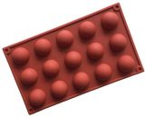 silikonski kalup polukugla